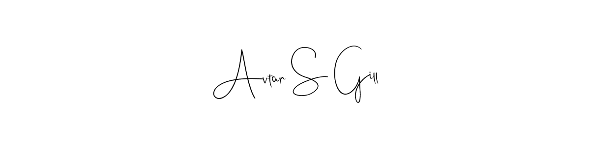 It looks lik you need a new signature style for name Avtar S Gill. Design unique handwritten (Andilay-7BmLP) signature with our free signature maker in just a few clicks. Avtar S Gill signature style 4 images and pictures png