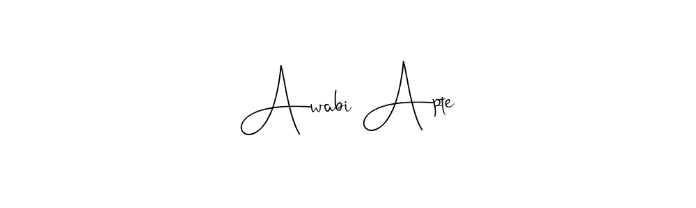 Check out images of Autograph of Awabi Apte name. Actor Awabi Apte Signature Style. Andilay-7BmLP is a professional sign style online. Awabi Apte signature style 4 images and pictures png