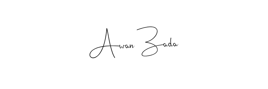 You can use this online signature creator to create a handwritten signature for the name Awan Zada. This is the best online autograph maker. Awan Zada signature style 4 images and pictures png