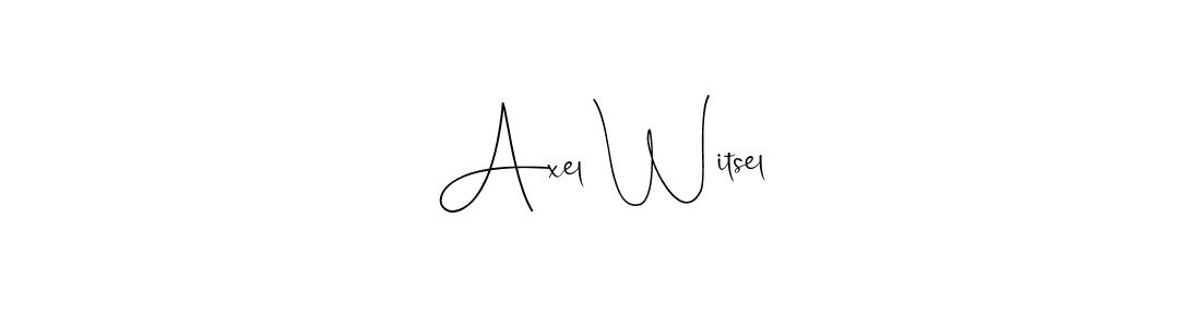 How to make Axel Witsel signature? Andilay-7BmLP is a professional autograph style. Create handwritten signature for Axel Witsel name. Axel Witsel signature style 4 images and pictures png