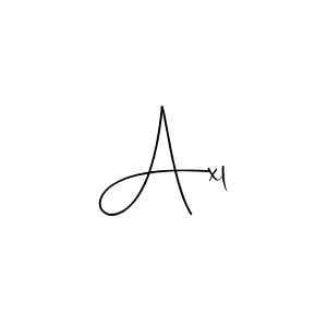 if you are searching for the best signature style for your name Axl. so please give up your signature search. here we have designed multiple signature styles  using Andilay-7BmLP. Axl signature style 4 images and pictures png