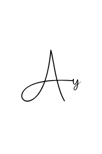 How to make Ay signature? Andilay-7BmLP is a professional autograph style. Create handwritten signature for Ay name. Ay signature style 4 images and pictures png