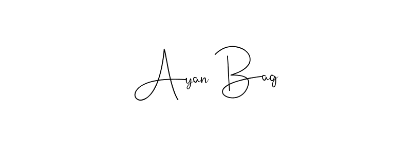 Similarly Andilay-7BmLP is the best handwritten signature design. Signature creator online .You can use it as an online autograph creator for name Ayan Bag. Ayan Bag signature style 4 images and pictures png