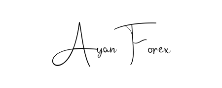 Practice writing Ayan Forex with the flow of Andilay-7BmLP lettering. A fantastic source of inspiration for developing your personal signature style. Ayan Forex signature style 4 images and pictures png