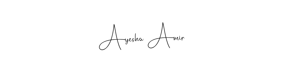 Make a short Ayesha Amir signature style. Manage your documents anywhere anytime using Andilay-7BmLP. Create and add eSignatures, submit forms, share and send files easily. Ayesha Amir signature style 4 images and pictures png