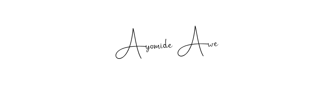 Make a beautiful signature design for name Ayomide Awe. Use this online signature maker to create a handwritten signature for free. Ayomide Awe signature style 4 images and pictures png