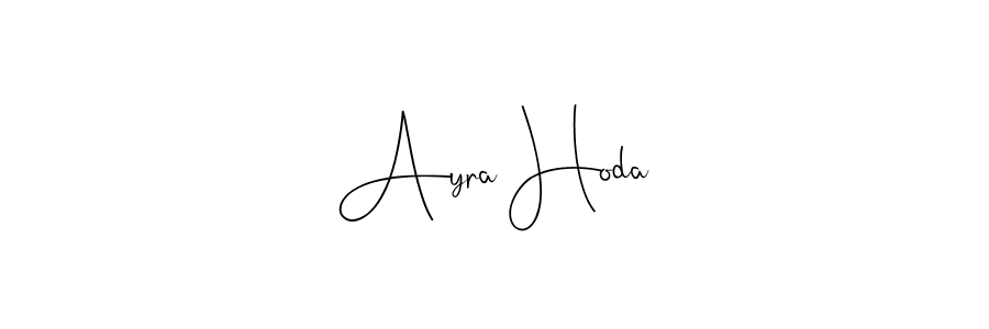 The best way (Andilay-7BmLP) to make a short signature is to pick only two or three words in your name. The name Ayra Hoda include a total of six letters. For converting this name. Ayra Hoda signature style 4 images and pictures png