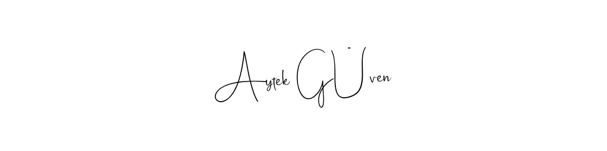 Use a signature maker to create a handwritten signature online. With this signature software, you can design (Andilay-7BmLP) your own signature for name Aytek GÜven. Aytek GÜven signature style 4 images and pictures png