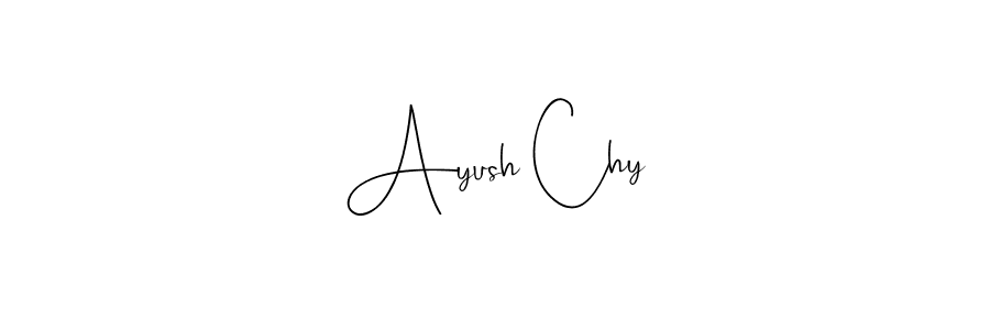 You can use this online signature creator to create a handwritten signature for the name Ayush Chy. This is the best online autograph maker. Ayush Chy signature style 4 images and pictures png
