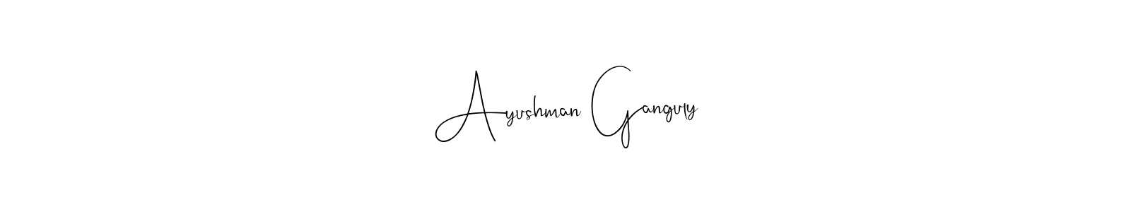 Similarly Andilay-7BmLP is the best handwritten signature design. Signature creator online .You can use it as an online autograph creator for name Ayushman Ganguly. Ayushman Ganguly signature style 4 images and pictures png