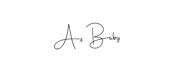 Also You can easily find your signature by using the search form. We will create Az Baby name handwritten signature images for you free of cost using Andilay-7BmLP sign style. Az Baby signature style 4 images and pictures png