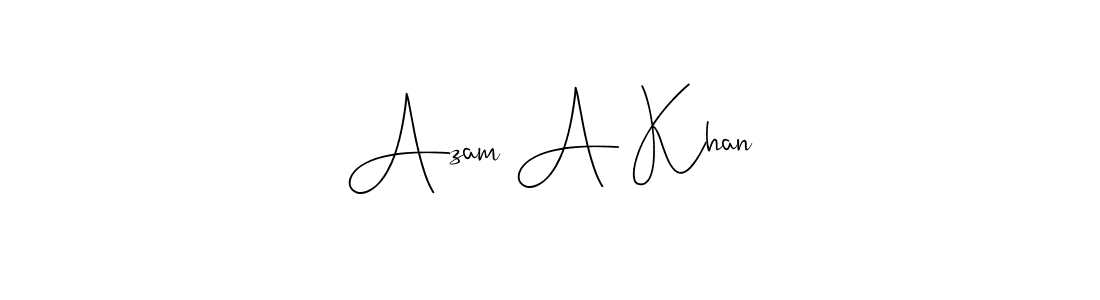 Best and Professional Signature Style for Azam A Khan. Andilay-7BmLP Best Signature Style Collection. Azam A Khan signature style 4 images and pictures png