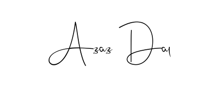 A dynamic signature style for Azaz Dal using Andilay-7BmLP script. Designed to look authentic, handwritten, and professional. Azaz Dal signature style 4 images and pictures png