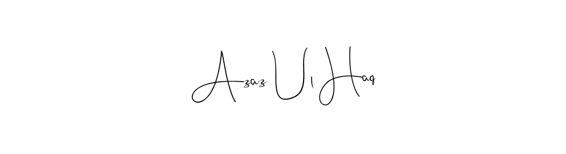 It looks lik you need a new signature style for name Azaz Ul Haq. Design unique handwritten (Andilay-7BmLP) signature with our free signature maker in just a few clicks. Azaz Ul Haq signature style 4 images and pictures png