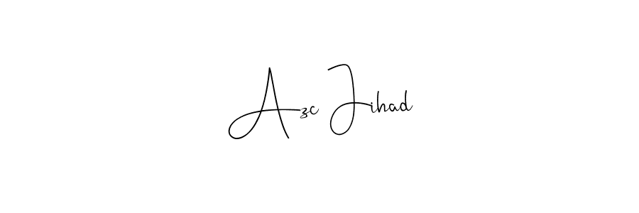 Similarly Andilay-7BmLP is the best handwritten signature design. Signature creator online .You can use it as an online autograph creator for name Azc Jihad. Azc Jihad signature style 4 images and pictures png