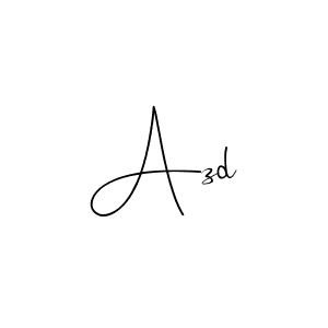 Azd stylish signature style. Best Handwritten Sign (Andilay-7BmLP) for my name. Handwritten Signature Collection Ideas for my name Azd. Azd signature style 4 images and pictures png