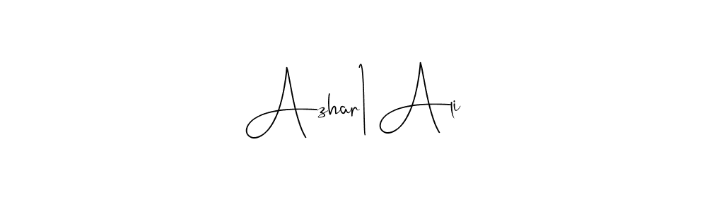 How to make Azhar1 Ali signature? Andilay-7BmLP is a professional autograph style. Create handwritten signature for Azhar1 Ali name. Azhar1 Ali signature style 4 images and pictures png