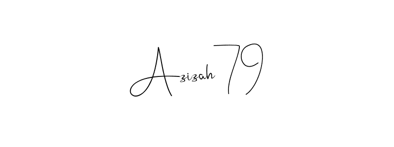 Also You can easily find your signature by using the search form. We will create Azizah79 name handwritten signature images for you free of cost using Andilay-7BmLP sign style. Azizah79 signature style 4 images and pictures png