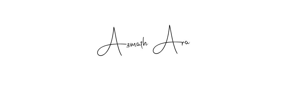 Andilay-7BmLP is a professional signature style that is perfect for those who want to add a touch of class to their signature. It is also a great choice for those who want to make their signature more unique. Get Azmath Ara name to fancy signature for free. Azmath Ara signature style 4 images and pictures png