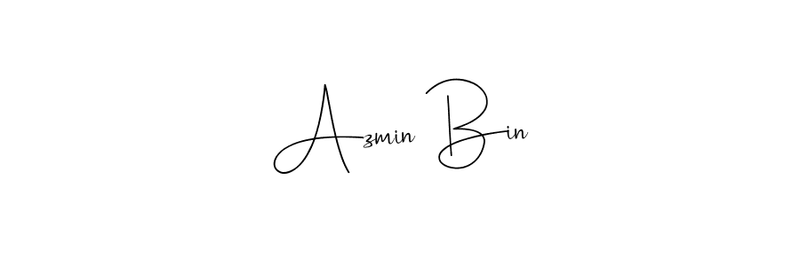 Andilay-7BmLP is a professional signature style that is perfect for those who want to add a touch of class to their signature. It is also a great choice for those who want to make their signature more unique. Get Azmin Bin name to fancy signature for free. Azmin Bin signature style 4 images and pictures png