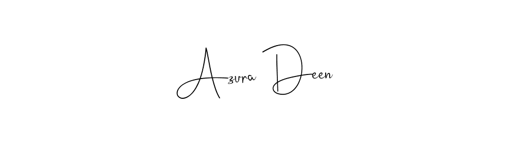 Similarly Andilay-7BmLP is the best handwritten signature design. Signature creator online .You can use it as an online autograph creator for name Azura Deen. Azura Deen signature style 4 images and pictures png
