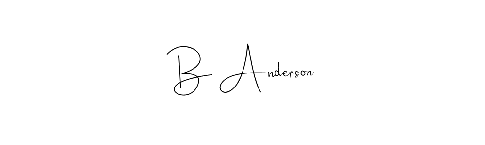 This is the best signature style for the B Anderson name. Also you like these signature font (Andilay-7BmLP). Mix name signature. B Anderson signature style 4 images and pictures png