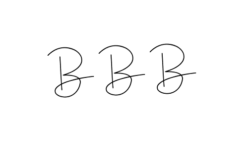 if you are searching for the best signature style for your name B B B. so please give up your signature search. here we have designed multiple signature styles  using Andilay-7BmLP. B B B signature style 4 images and pictures png
