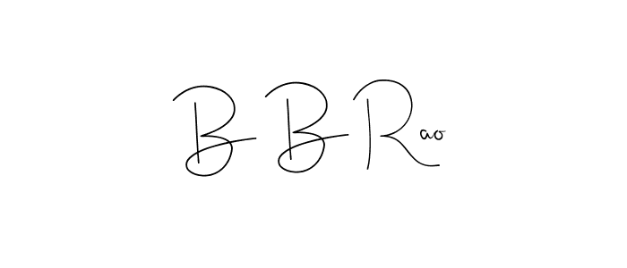 It looks lik you need a new signature style for name B B Rao. Design unique handwritten (Andilay-7BmLP) signature with our free signature maker in just a few clicks. B B Rao signature style 4 images and pictures png