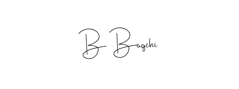 Also we have B Bagchi name is the best signature style. Create professional handwritten signature collection using Andilay-7BmLP autograph style. B Bagchi signature style 4 images and pictures png