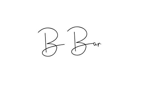 You should practise on your own different ways (Andilay-7BmLP) to write your name (B Bar) in signature. don't let someone else do it for you. B Bar signature style 4 images and pictures png
