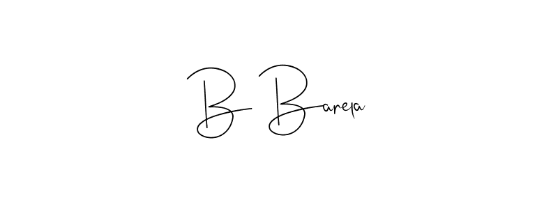 This is the best signature style for the B Barela name. Also you like these signature font (Andilay-7BmLP). Mix name signature. B Barela signature style 4 images and pictures png