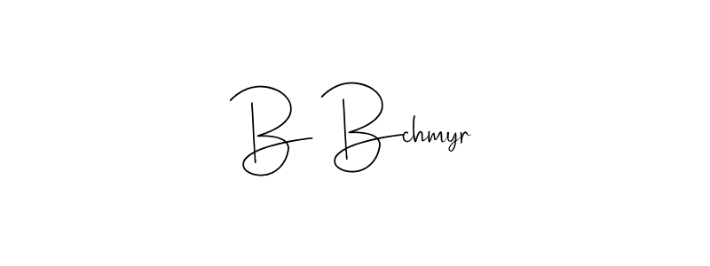 You should practise on your own different ways (Andilay-7BmLP) to write your name (B Bchmyr) in signature. don't let someone else do it for you. B Bchmyr signature style 4 images and pictures png