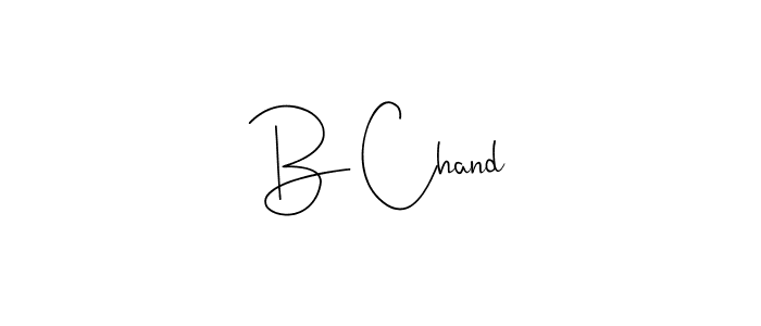 Also You can easily find your signature by using the search form. We will create B Chand name handwritten signature images for you free of cost using Andilay-7BmLP sign style. B Chand signature style 4 images and pictures png