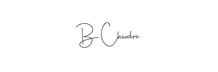 Use a signature maker to create a handwritten signature online. With this signature software, you can design (Andilay-7BmLP) your own signature for name B Chandra. B Chandra signature style 4 images and pictures png