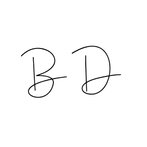 Make a beautiful signature design for name B D. Use this online signature maker to create a handwritten signature for free. B D signature style 4 images and pictures png