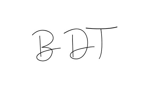 Also we have B D T name is the best signature style. Create professional handwritten signature collection using Andilay-7BmLP autograph style. B D T signature style 4 images and pictures png