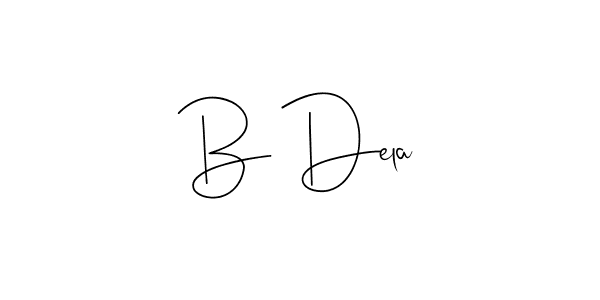 You can use this online signature creator to create a handwritten signature for the name B Dela. This is the best online autograph maker. B Dela signature style 4 images and pictures png