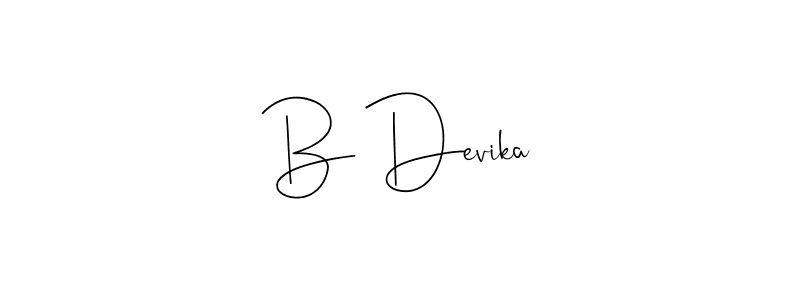 How to Draw B Devika signature style? Andilay-7BmLP is a latest design signature styles for name B Devika. B Devika signature style 4 images and pictures png