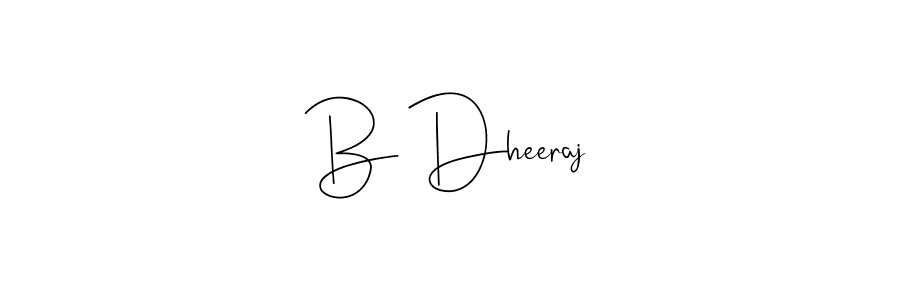 You can use this online signature creator to create a handwritten signature for the name B Dheeraj. This is the best online autograph maker. B Dheeraj signature style 4 images and pictures png