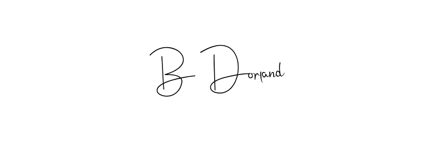 Best and Professional Signature Style for B Dorland. Andilay-7BmLP Best Signature Style Collection. B Dorland signature style 4 images and pictures png