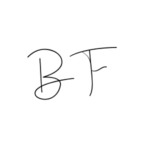 How to make B F name signature. Use Andilay-7BmLP style for creating short signs online. This is the latest handwritten sign. B F signature style 4 images and pictures png