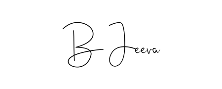 Get an exclusive digital autograph for B Jeeva. The Andilay-7BmLP typeface captures the charm of real penmanship on paper. B Jeeva signature style 4 images and pictures png