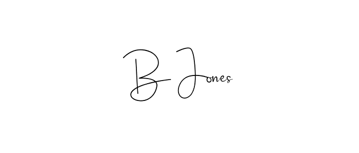 How to Draw B Jones signature style? Andilay-7BmLP is a latest design signature styles for name B Jones. B Jones signature style 4 images and pictures png