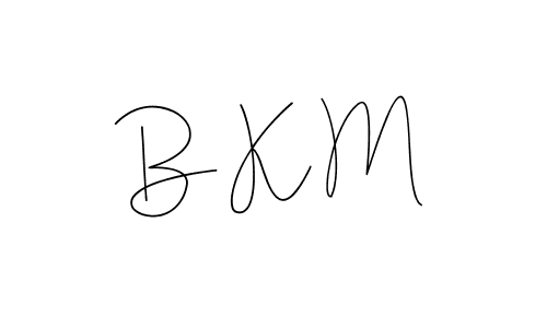 How to Draw B K M signature style? Andilay-7BmLP is a latest design signature styles for name B K M. B K M signature style 4 images and pictures png