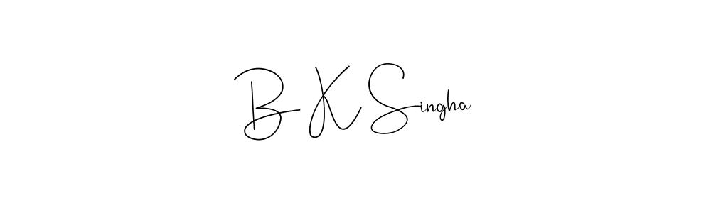 Best and Professional Signature Style for B K Singha. Andilay-7BmLP Best Signature Style Collection. B K Singha signature style 4 images and pictures png