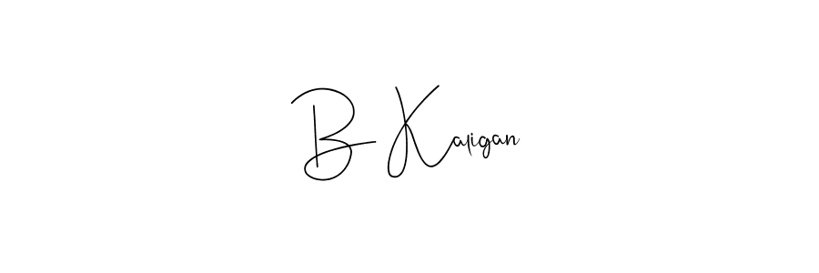 It looks lik you need a new signature style for name B Kaligan. Design unique handwritten (Andilay-7BmLP) signature with our free signature maker in just a few clicks. B Kaligan signature style 4 images and pictures png