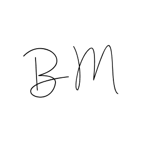 You can use this online signature creator to create a handwritten signature for the name B M. This is the best online autograph maker. B M signature style 4 images and pictures png