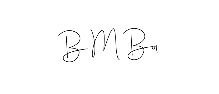 This is the best signature style for the B M Bol name. Also you like these signature font (Andilay-7BmLP). Mix name signature. B M Bol signature style 4 images and pictures png