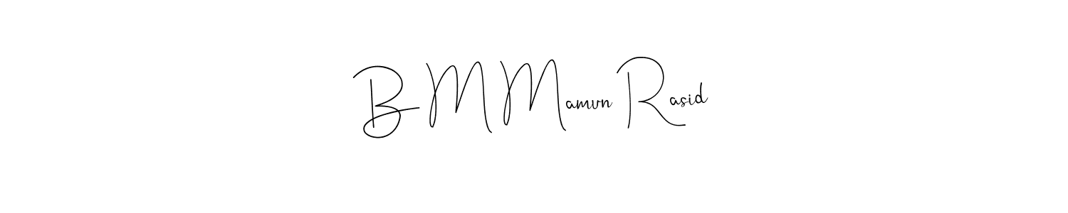 Best and Professional Signature Style for B M Mamun Rasid. Andilay-7BmLP Best Signature Style Collection. B M Mamun Rasid signature style 4 images and pictures png