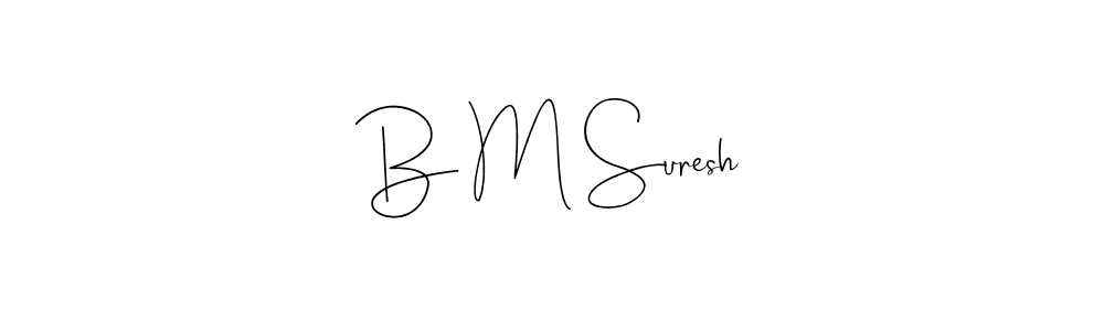 How to Draw B M Suresh signature style? Andilay-7BmLP is a latest design signature styles for name B M Suresh. B M Suresh signature style 4 images and pictures png